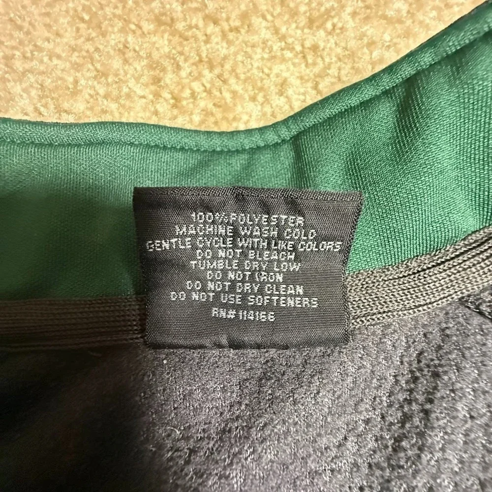 Michigan State Spartans‎ Pullover Mens L Gray Green Quarter Zip Colosseum